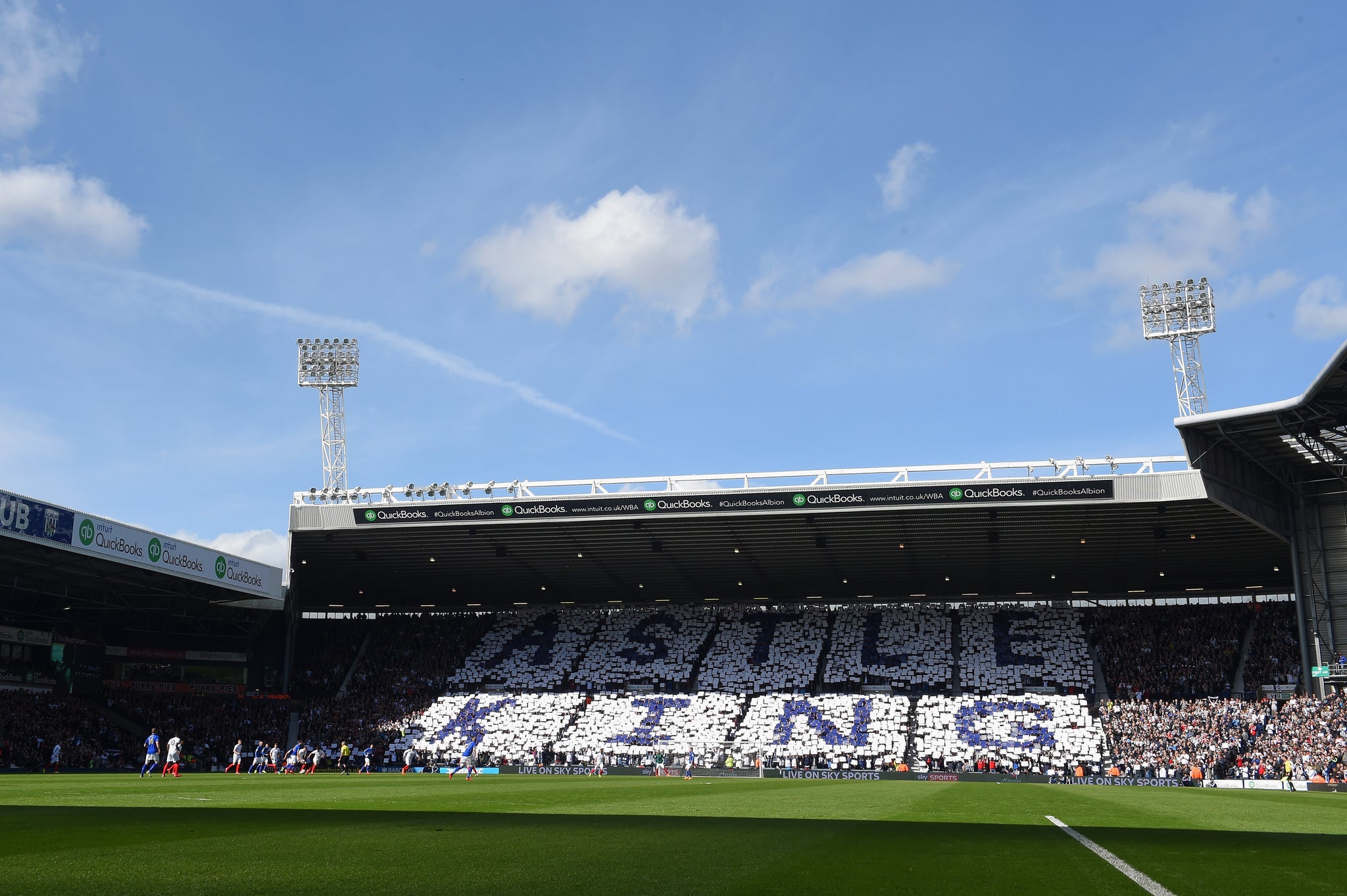 West Brom fans pay tribute to Jeff Astle