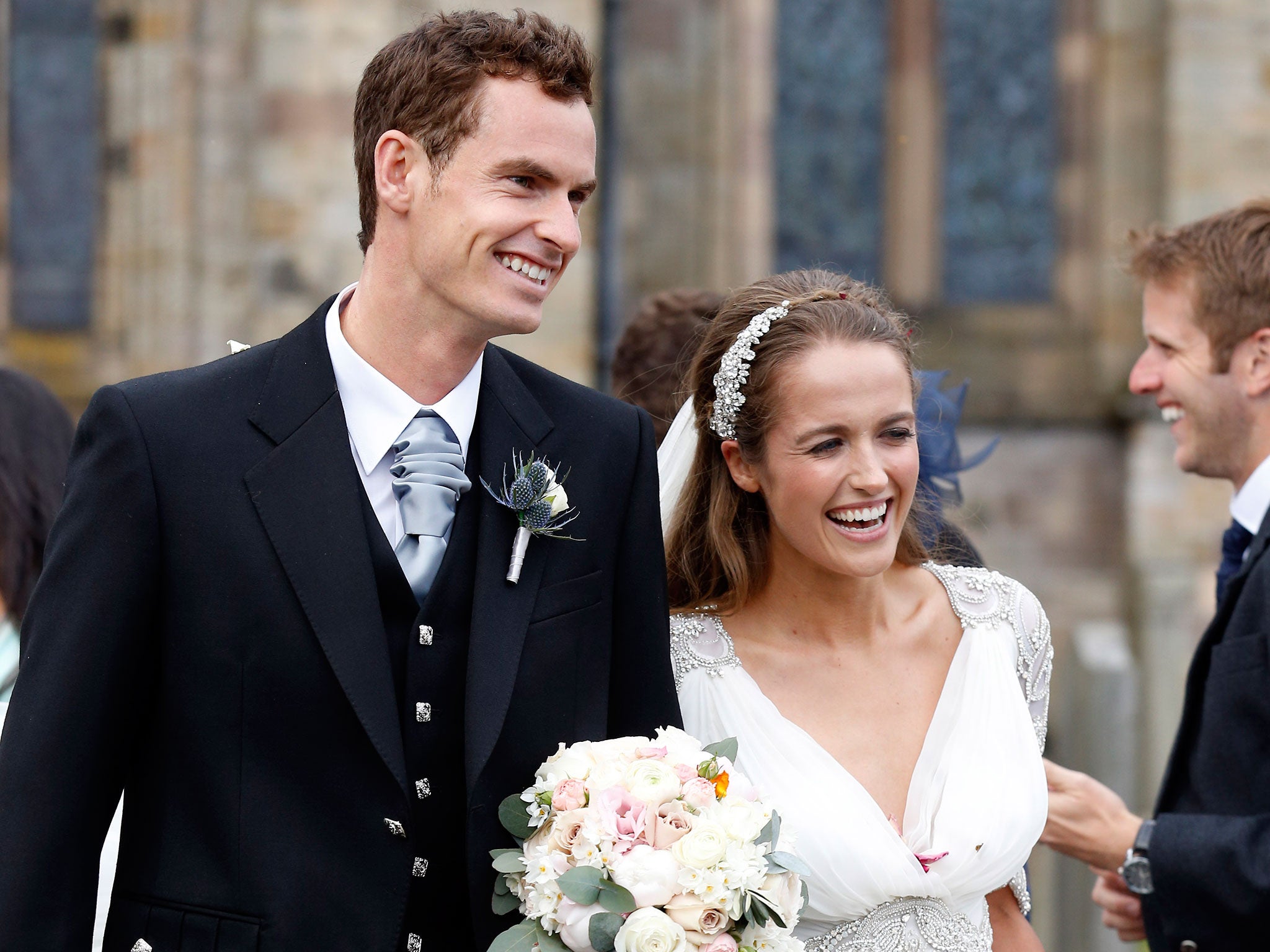 Andy Murray and Kim Sears married on Saturday 11 April