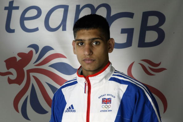 An Olympic portrait of Amir Khan