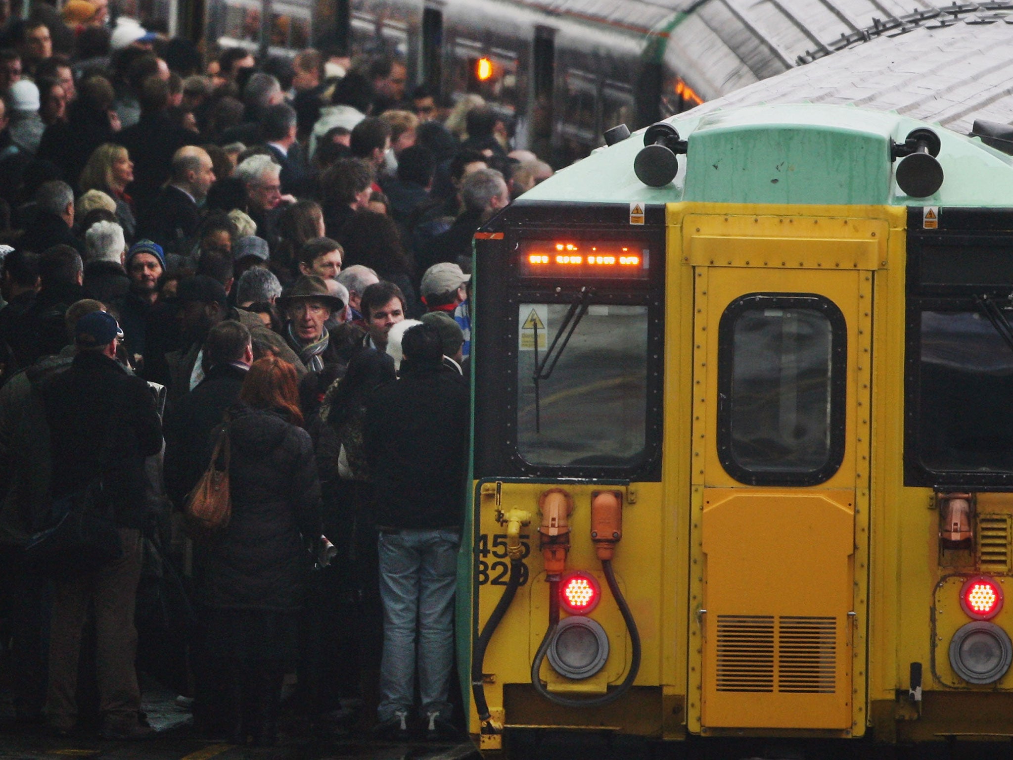 Thousands of commuters were delayed