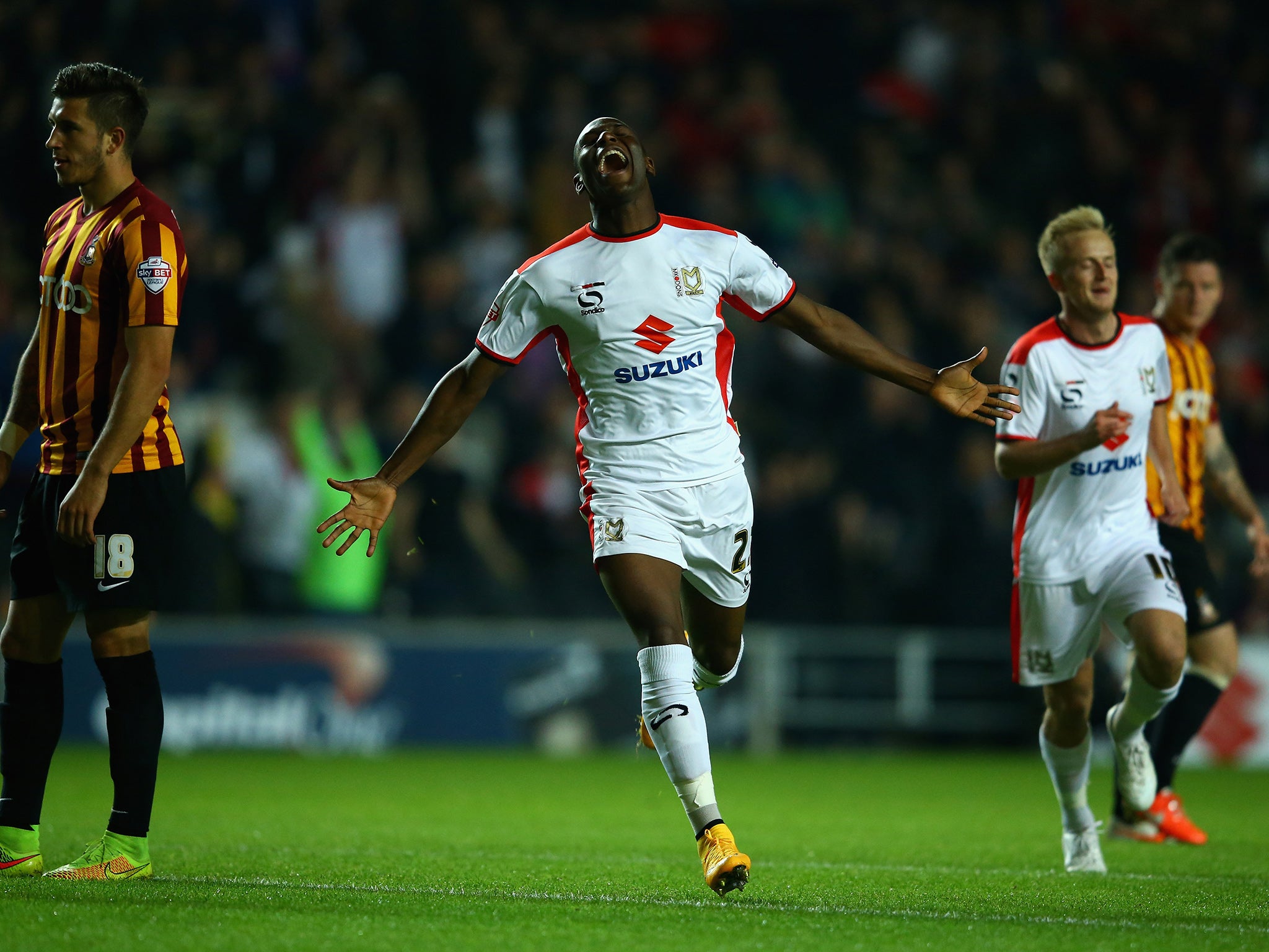 Afobe scored 19 of his goals on loan at MK Dons before making a permanent switch to Wolves in January