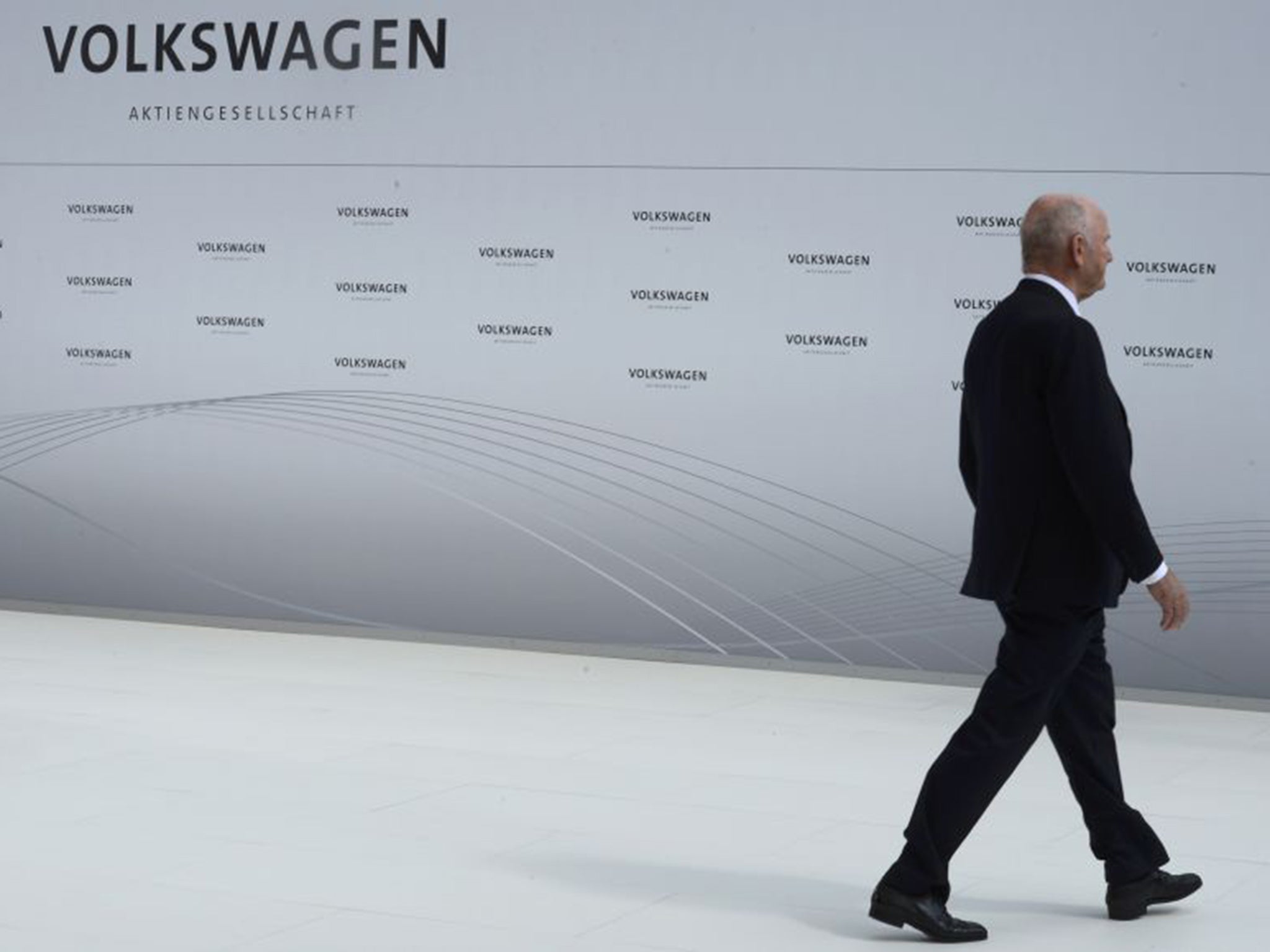 Ferdinand Piech, the chairman, at the Volkswagen plant in Wolfsburg, Germany