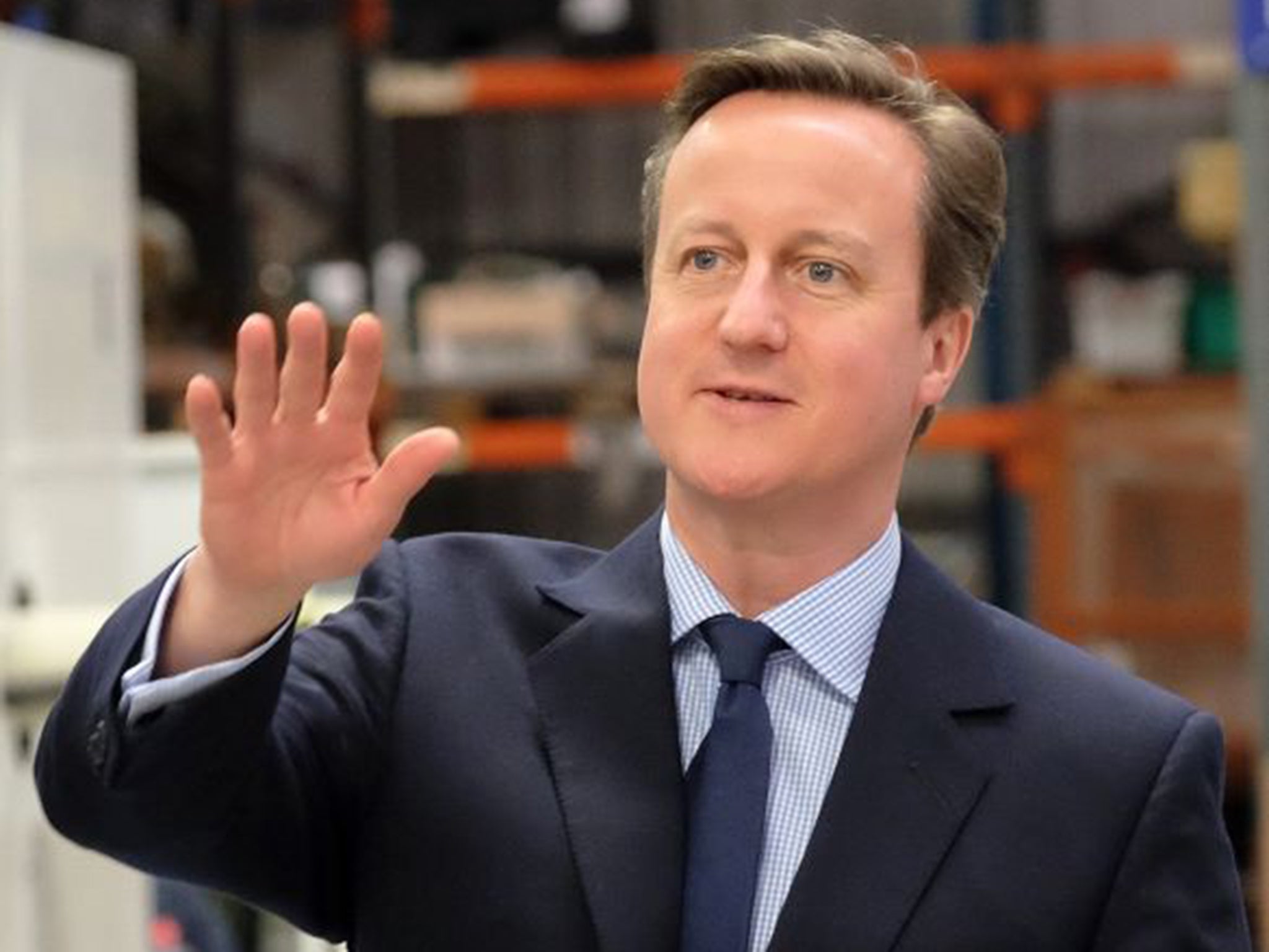 David Cameron has accused Labour of wanting to perpetuate a budget deficit