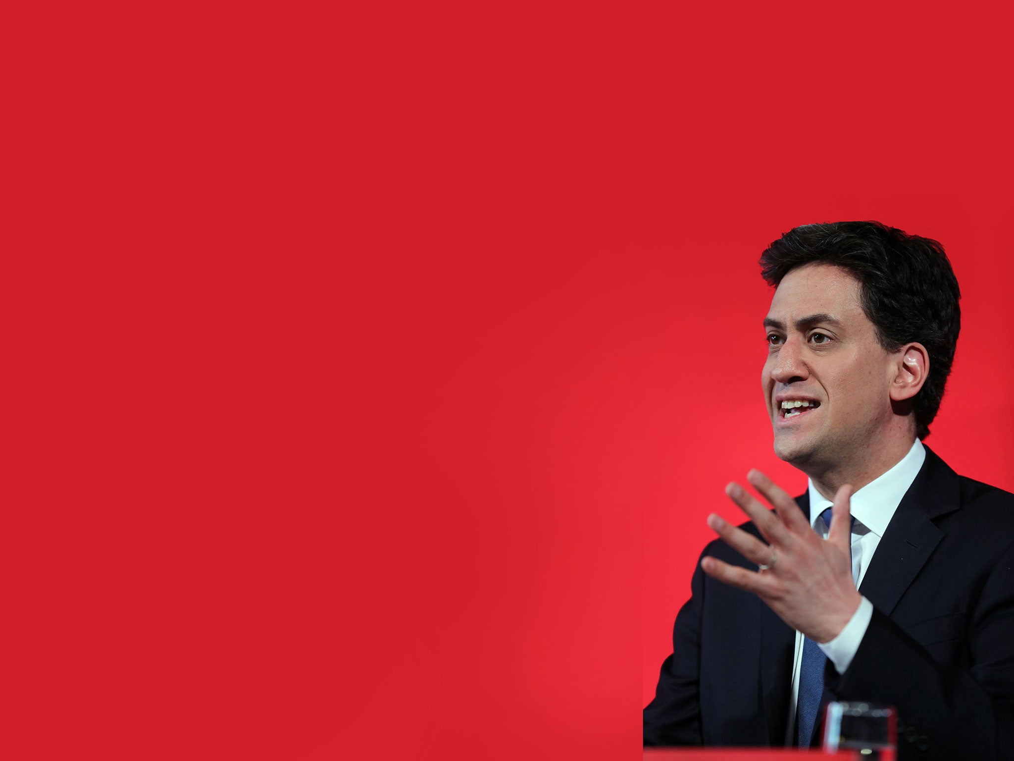 Ed Miliband has referred to Labour as being the party of change and responsibility