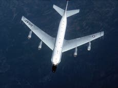 Russian jet 'intercepts' US Air Force plane