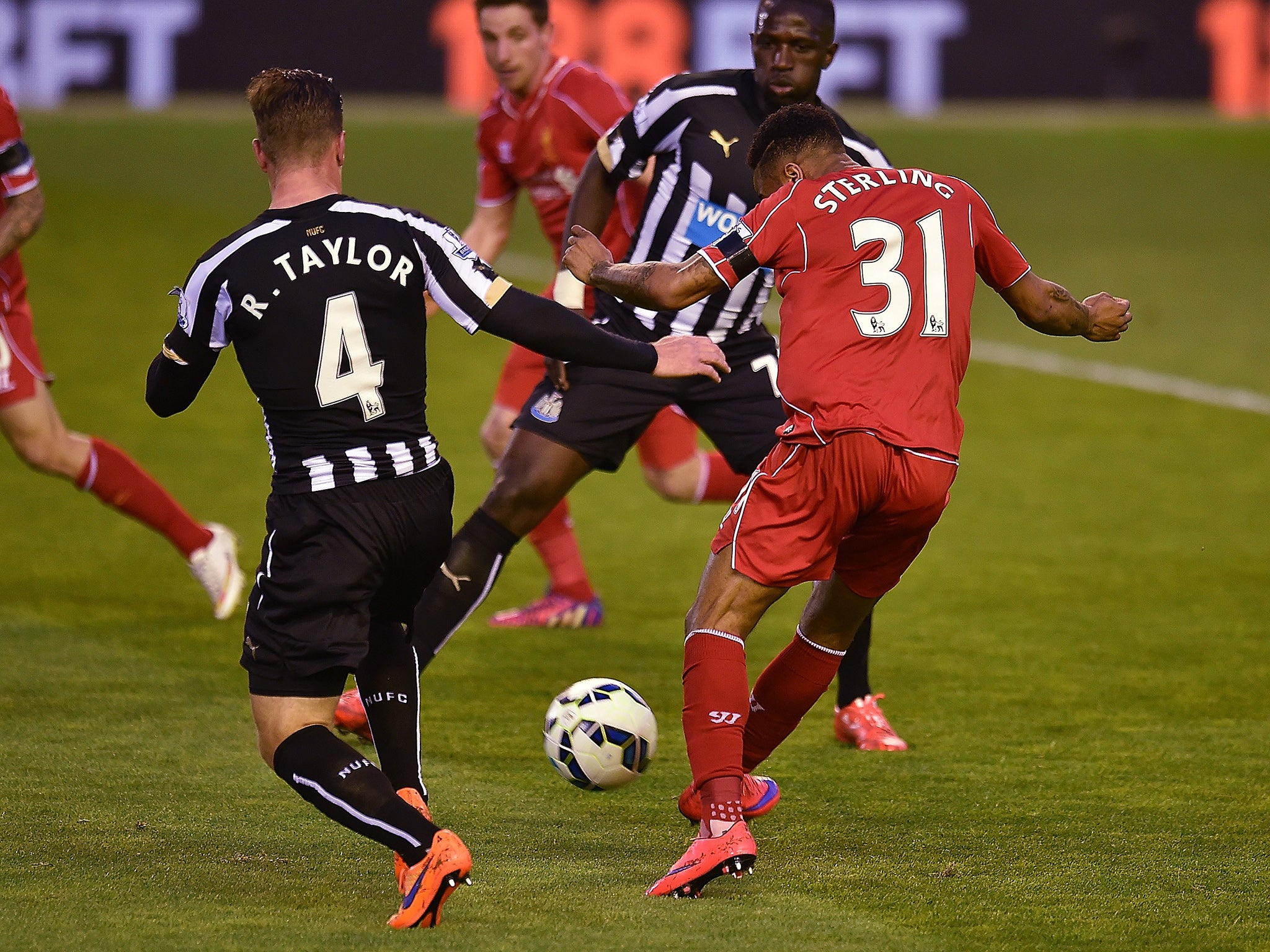 Sterling scored a fantastic opener as Liverpool beat Newcastle 2-0