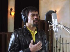 Pacquiao releases his walk out music