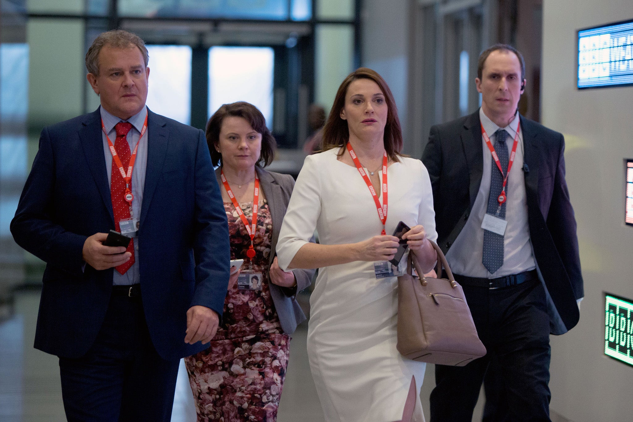 The cast of W1A return for a second series