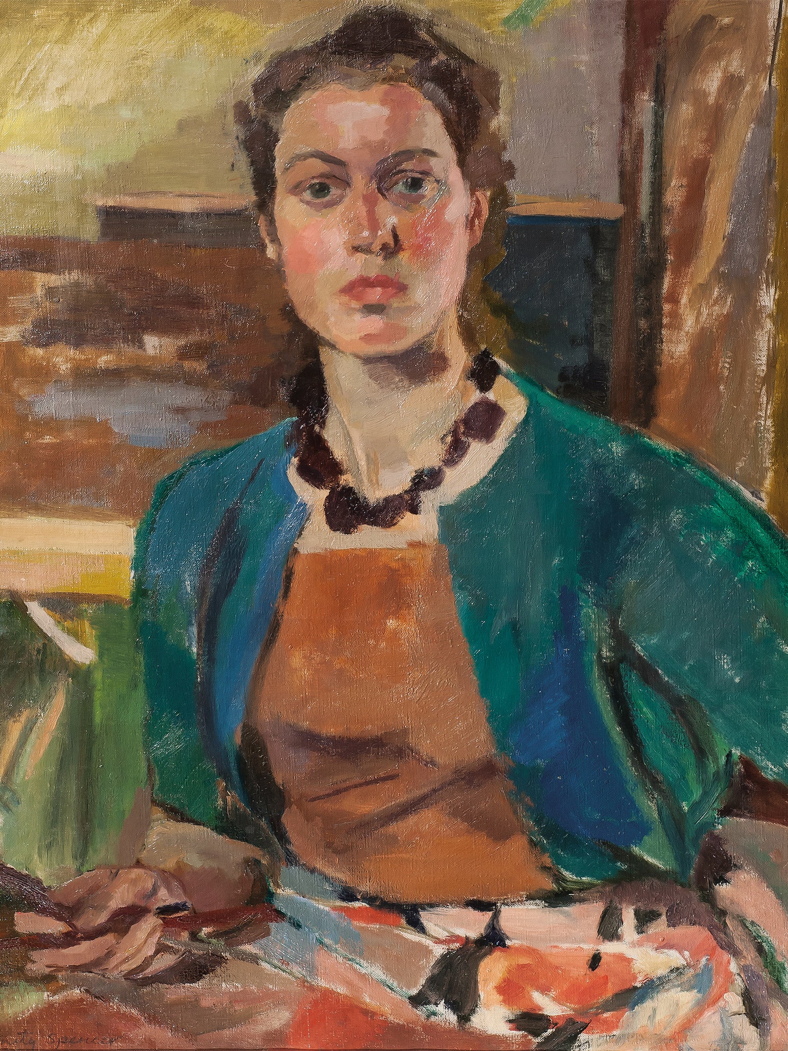 Self-portrait, 1954