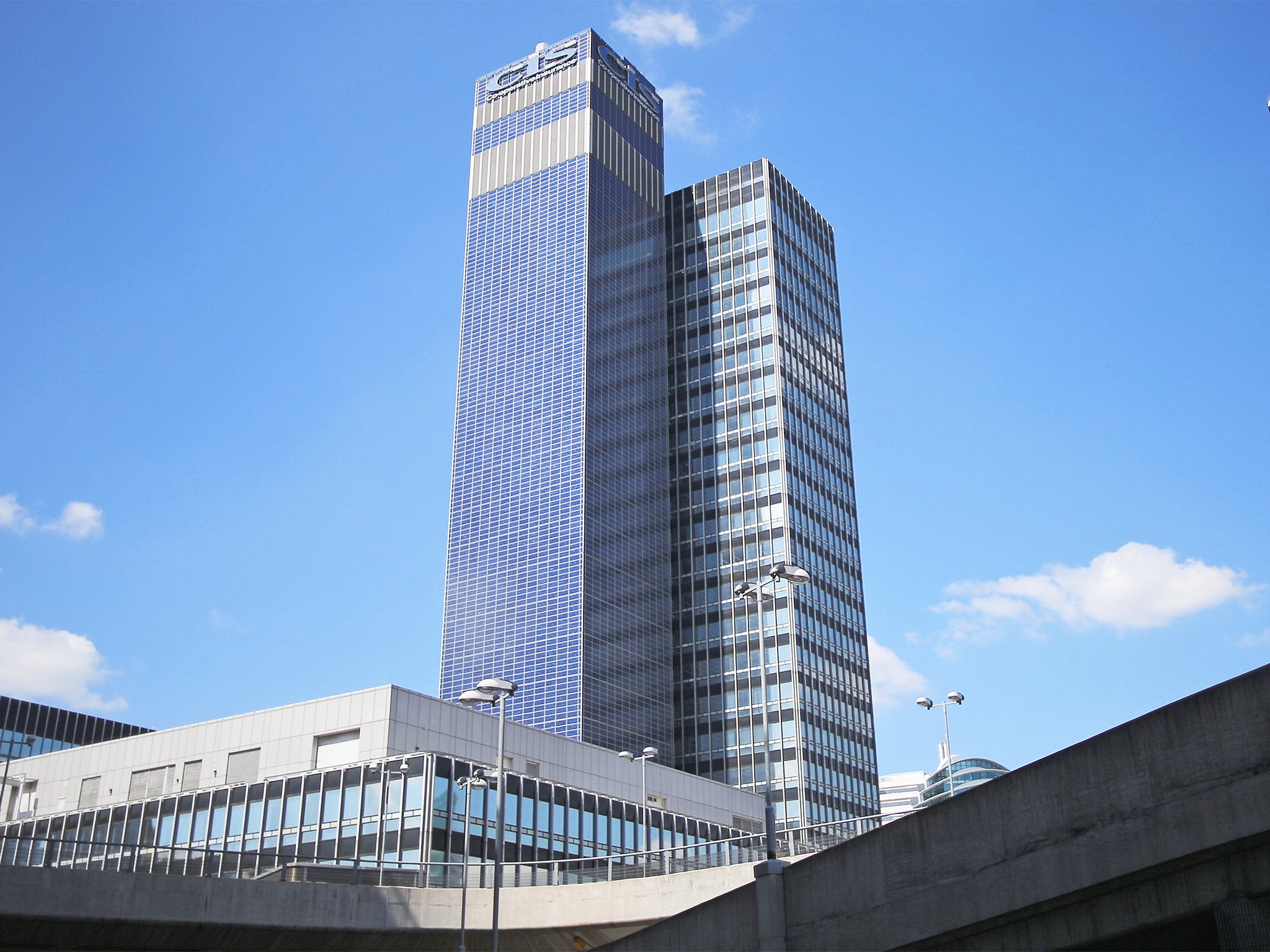 Block 'n' roll: The CIS Tower in Manchester (Getty)