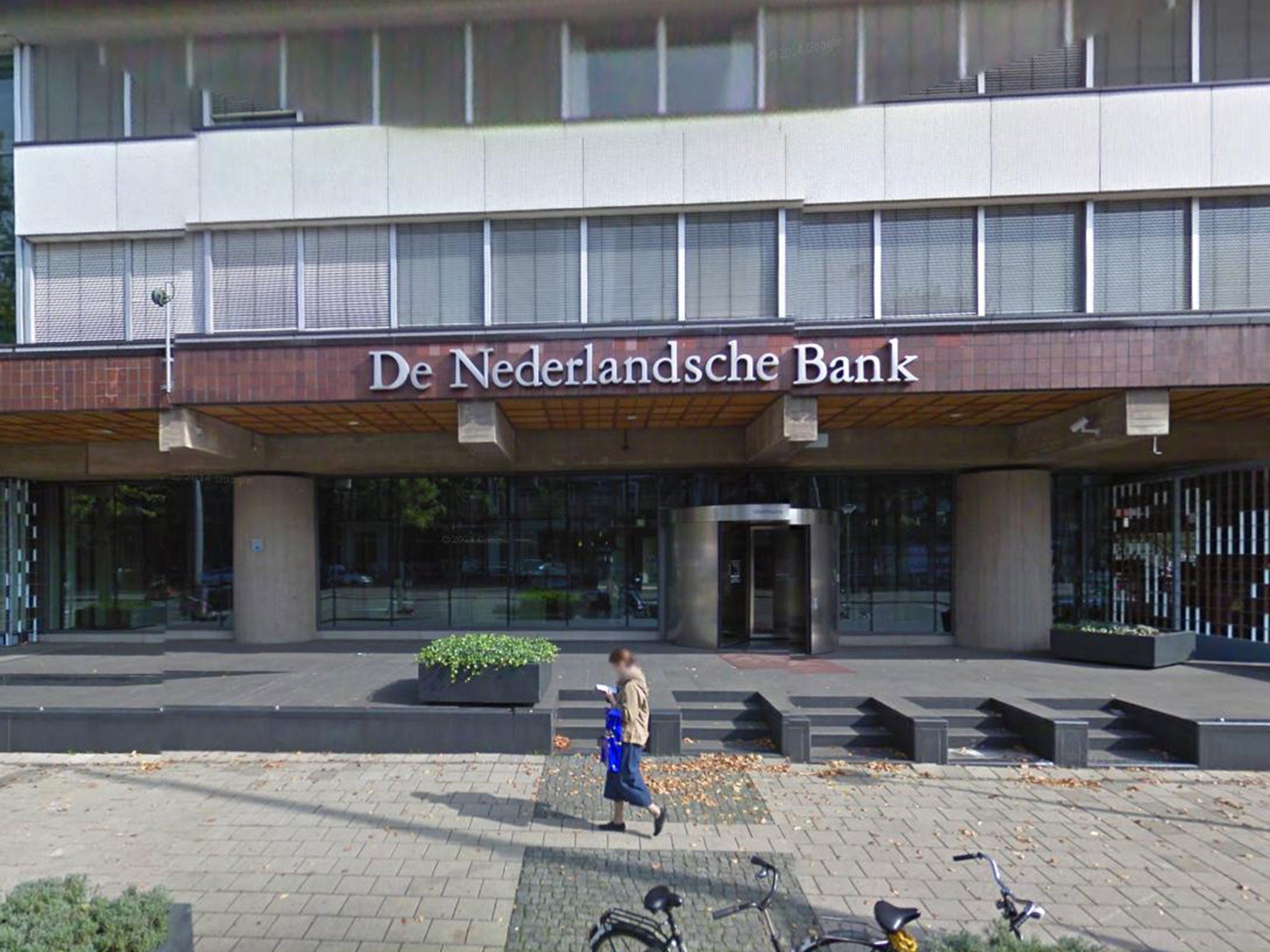 The Dutch central bank said the woman was fired over 'integrity'