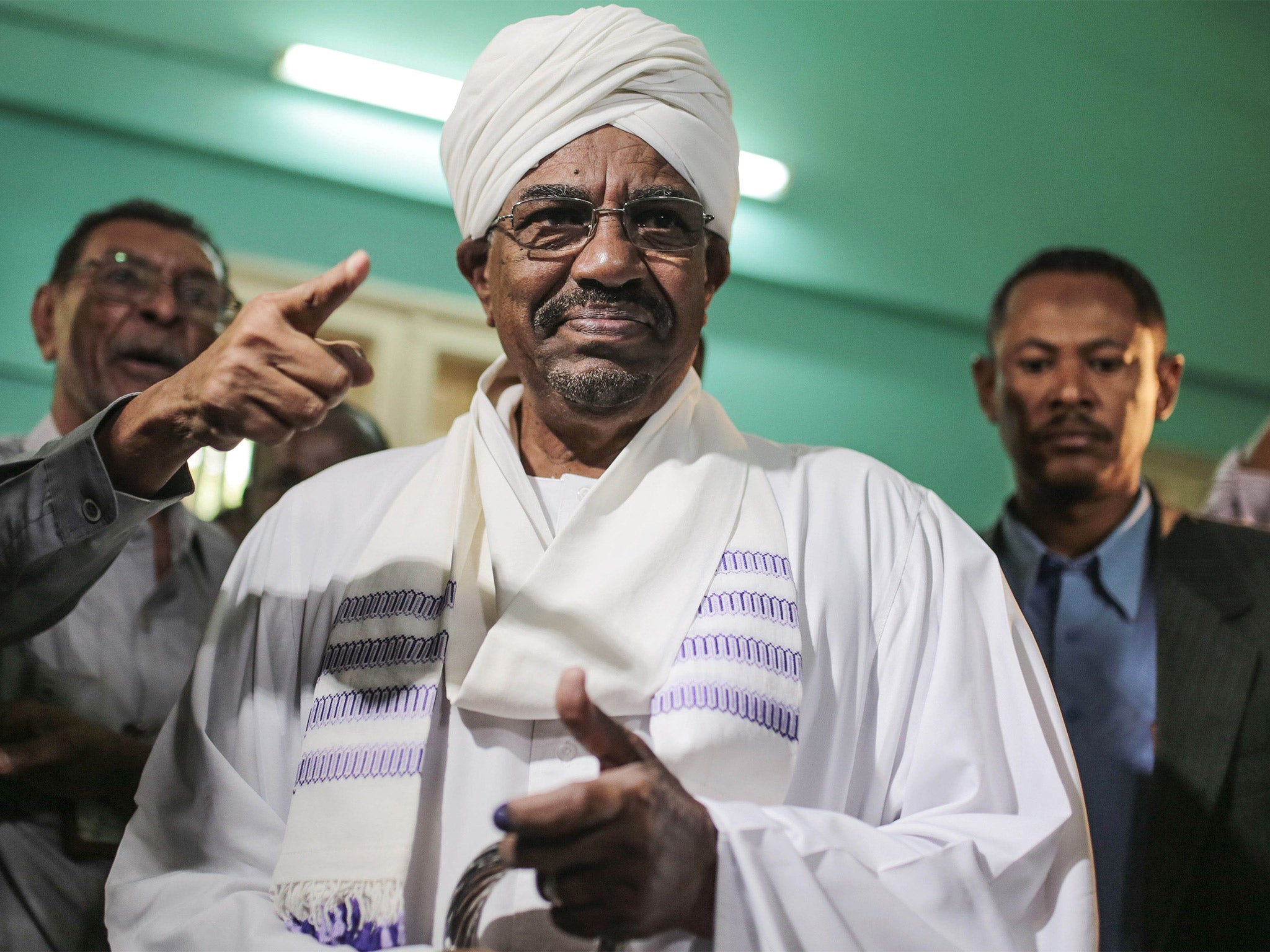 President Omar al-Bashir is expected to win re-election after 25 years in power