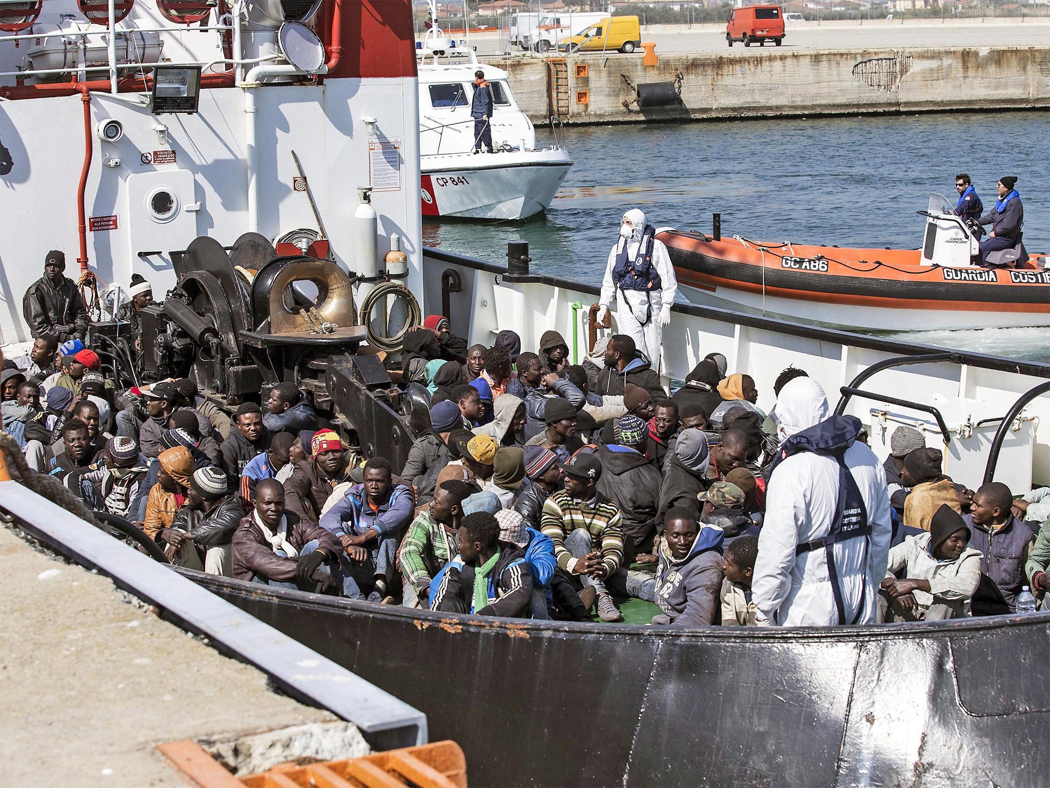 Migrants rescued in recent days originated from countries in the Horn of Africa, Subsaharan Africa and West Africa