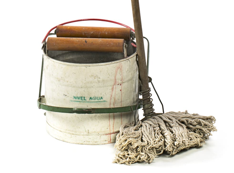 The 1.18-metre mop and matching bucket went on sale at Balclis, the leading Spanish auction house