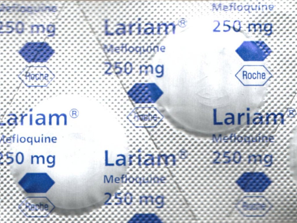 Lariam can have psychiatric side-effects