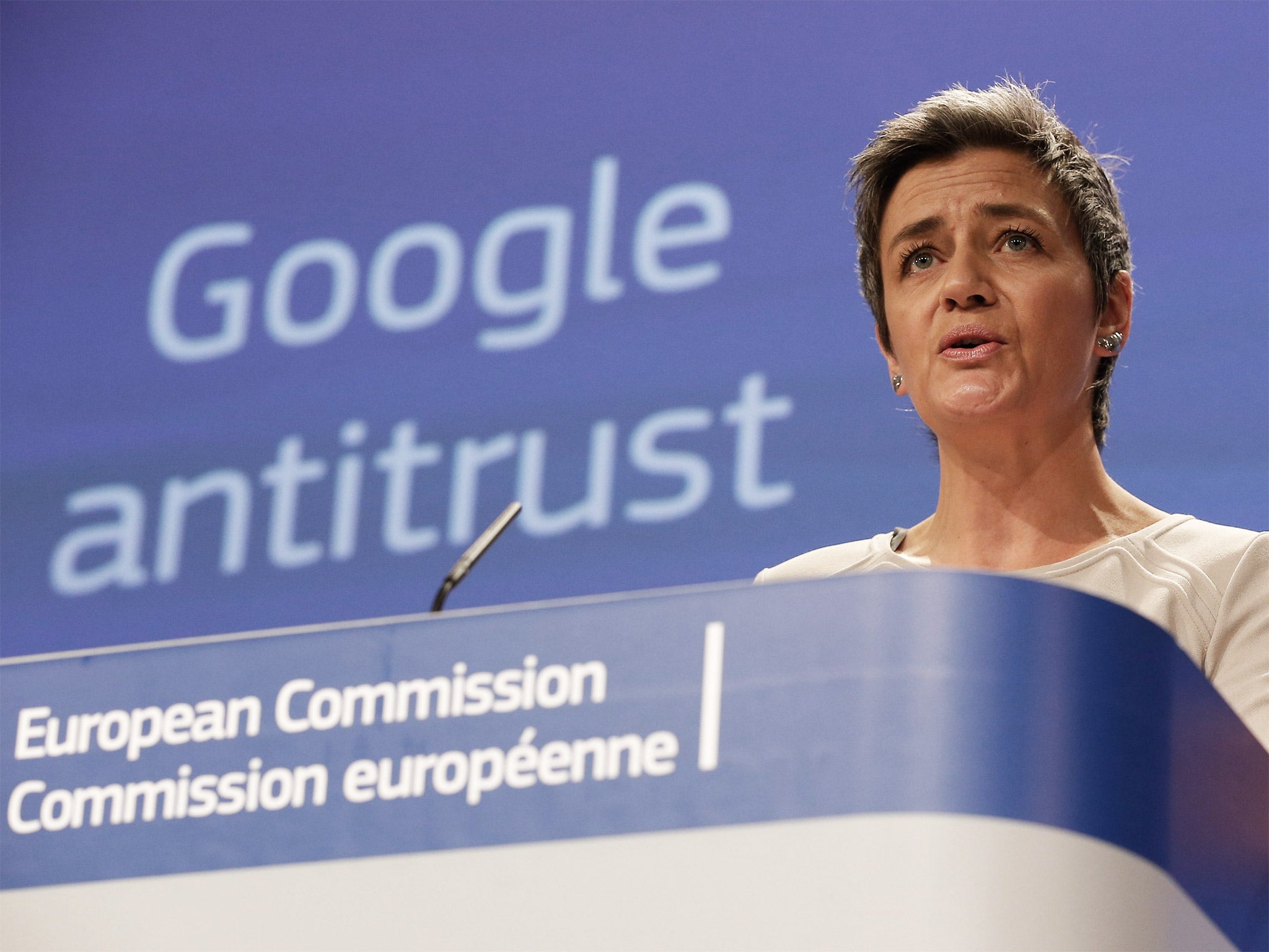 Margrethe Vestager wants small businesses to have a fair representation on search engines