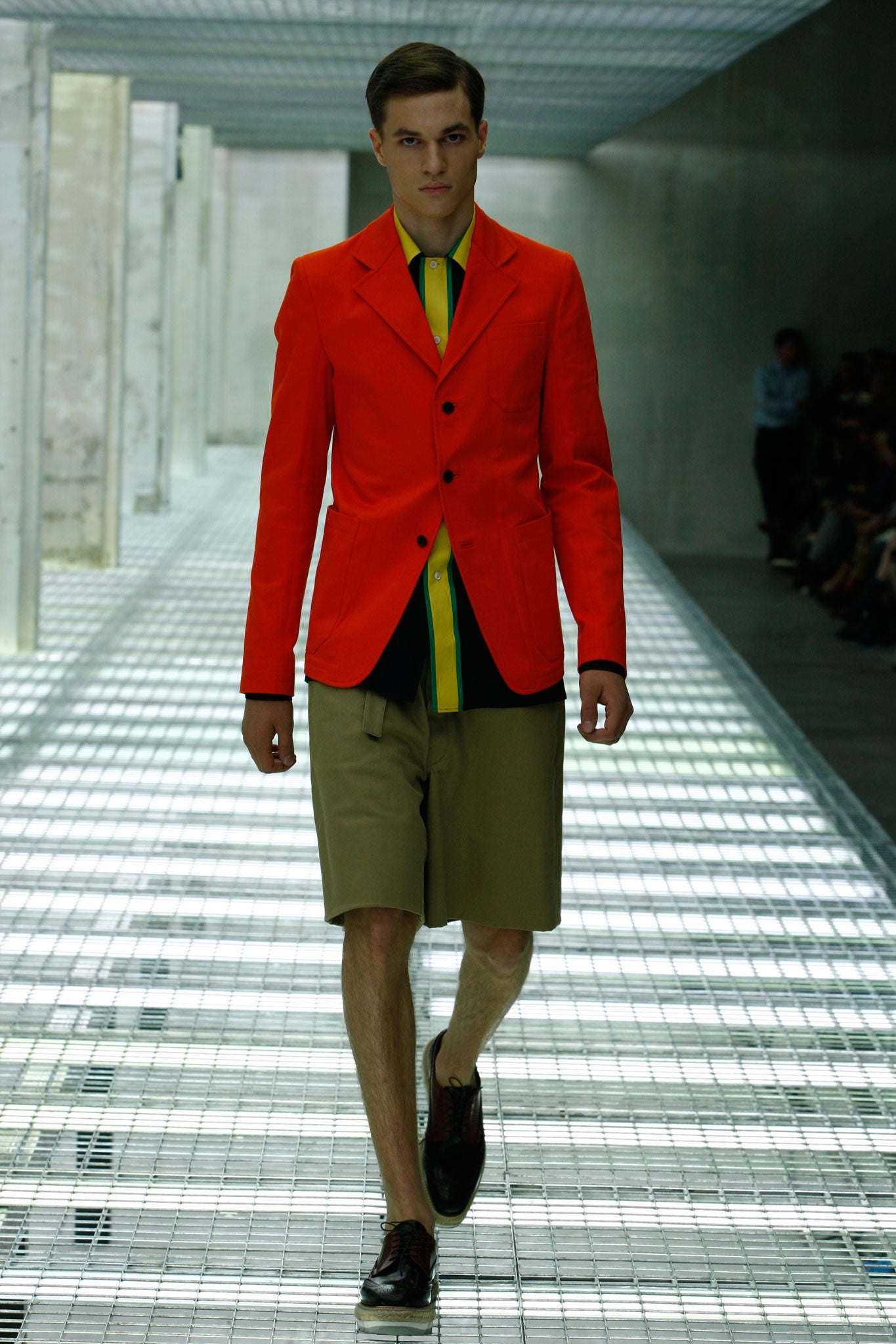 Miuccia Prada took inspiration from fast food uniforms in 2011