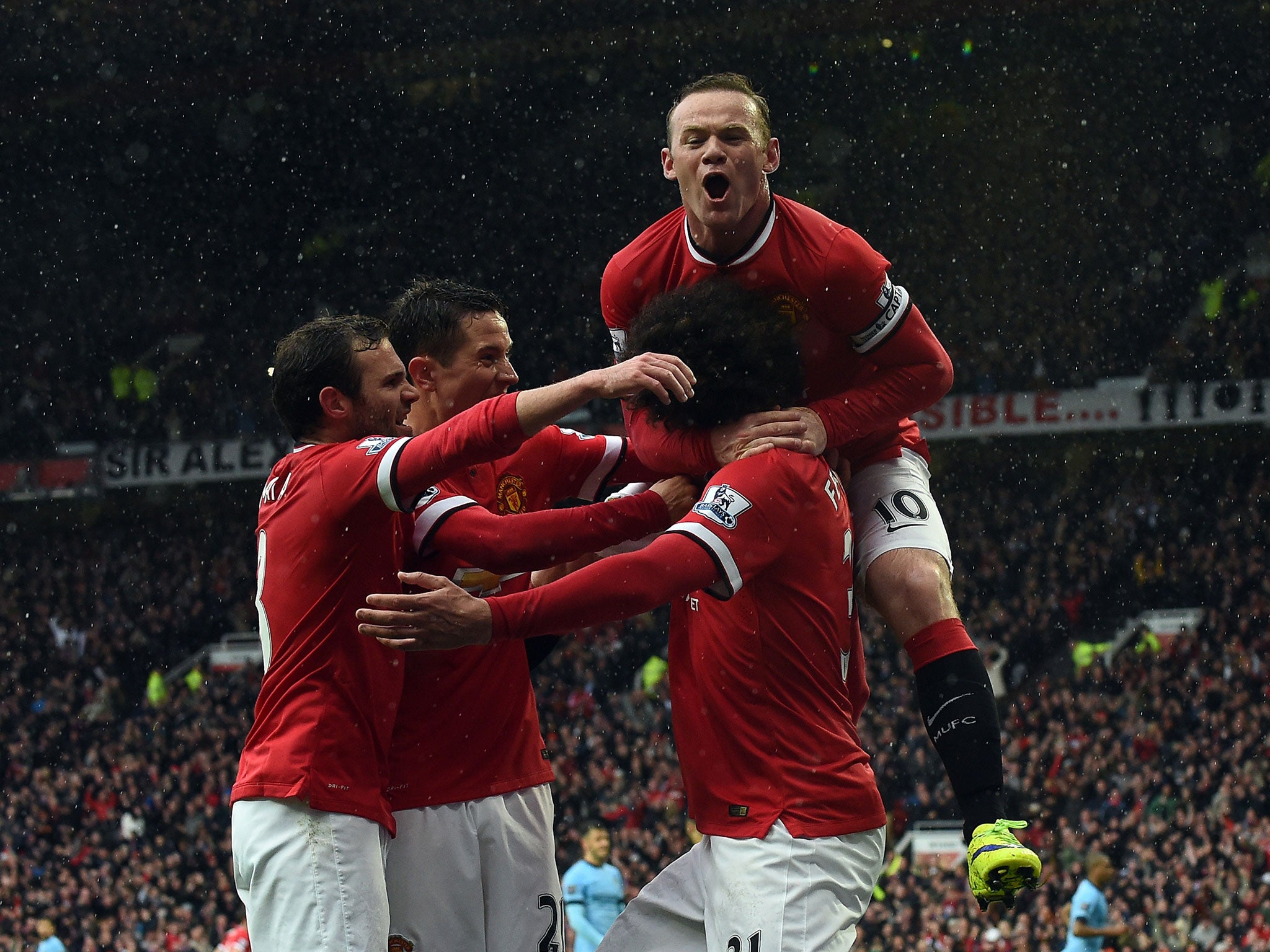 Van Gaal has suggested that he may return Wayne Rooney to a central midfield role