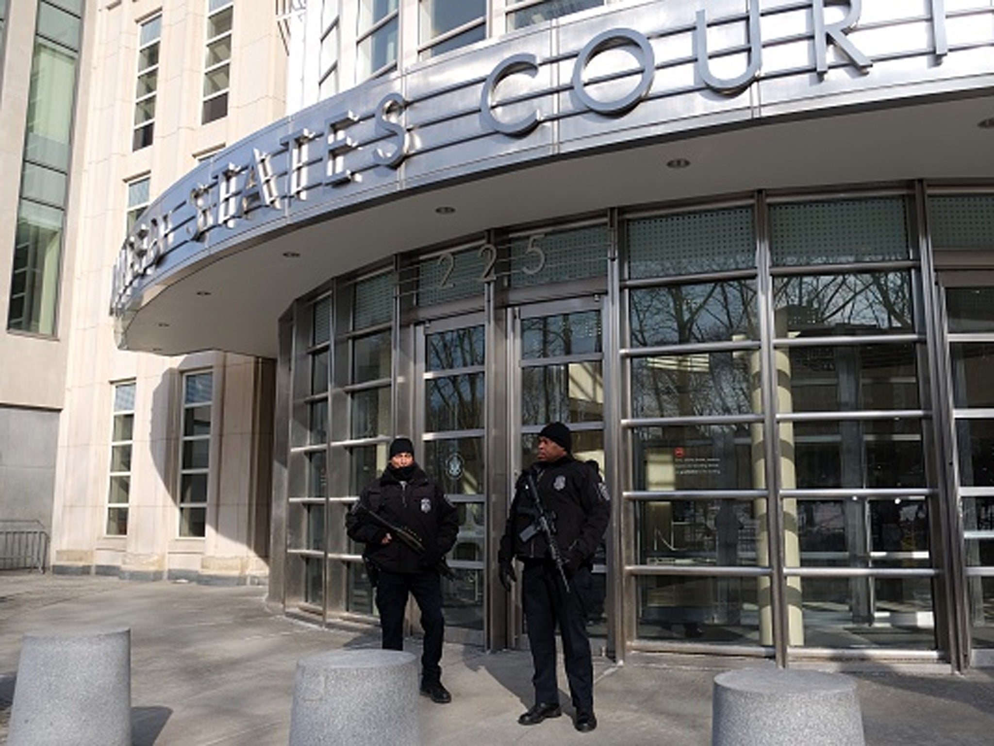 The US Federal Courthouse in Brooklyn, where there were emotional scenes on Tuesday as 41-year old Rosean Hargrave was freed after 23 year spent wrongfully in prison