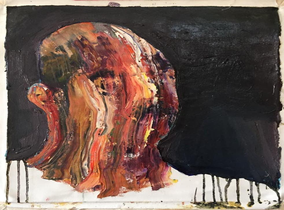 Self portrait by death row inmate Myuran Sukumaran