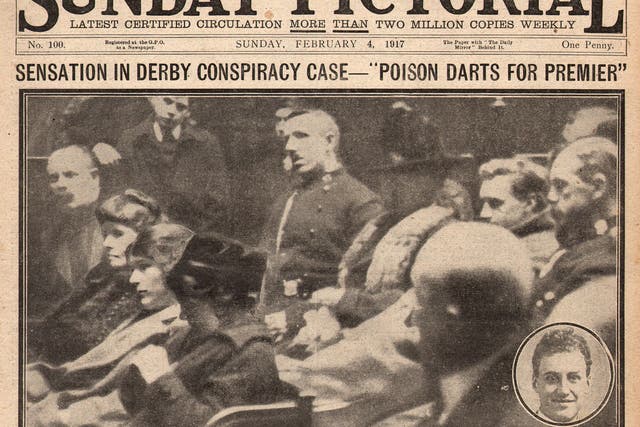 British injustice: coverage of the trial of Alice Wheeldon and her daughters, 1917