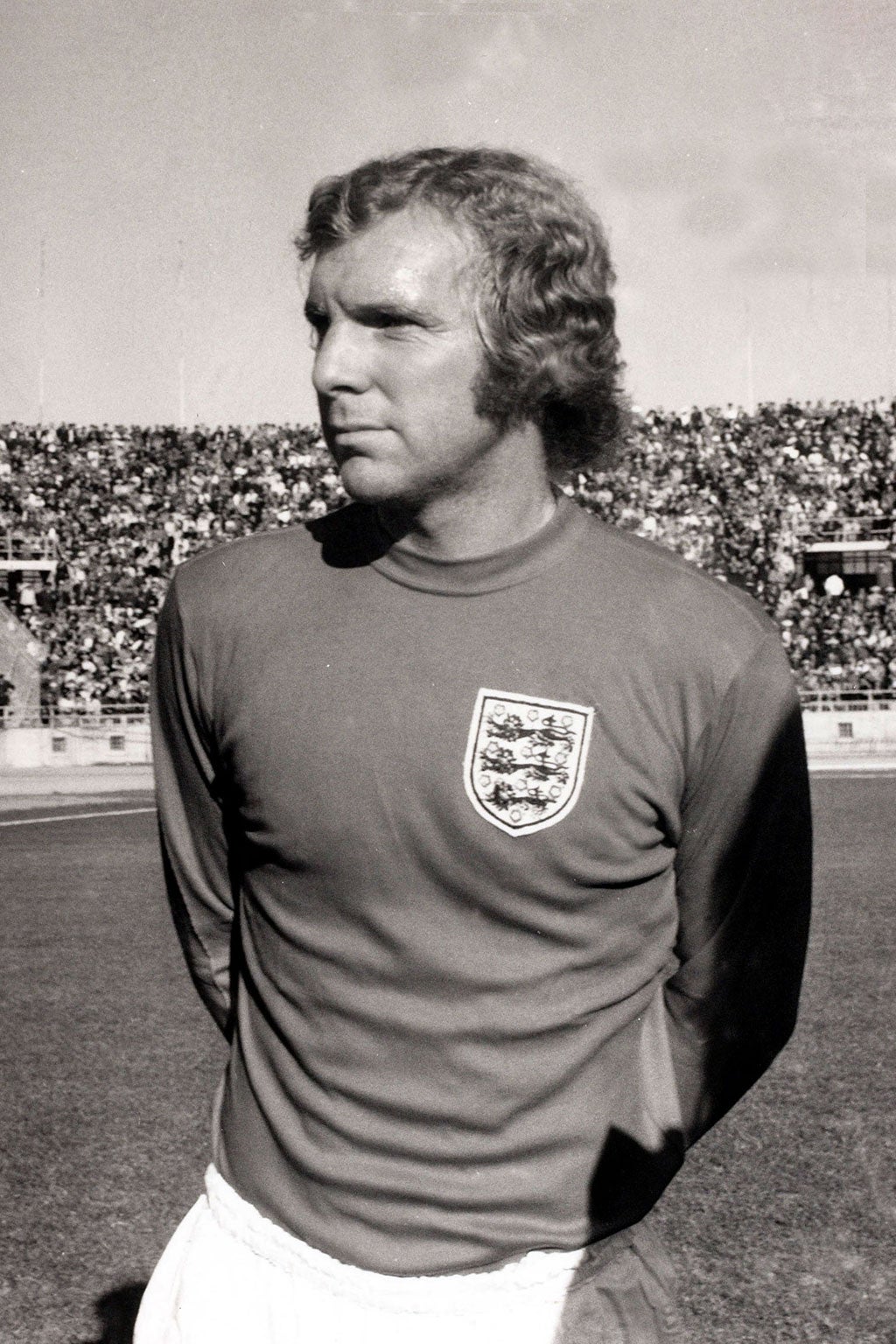 Former England captain Bobby Moore