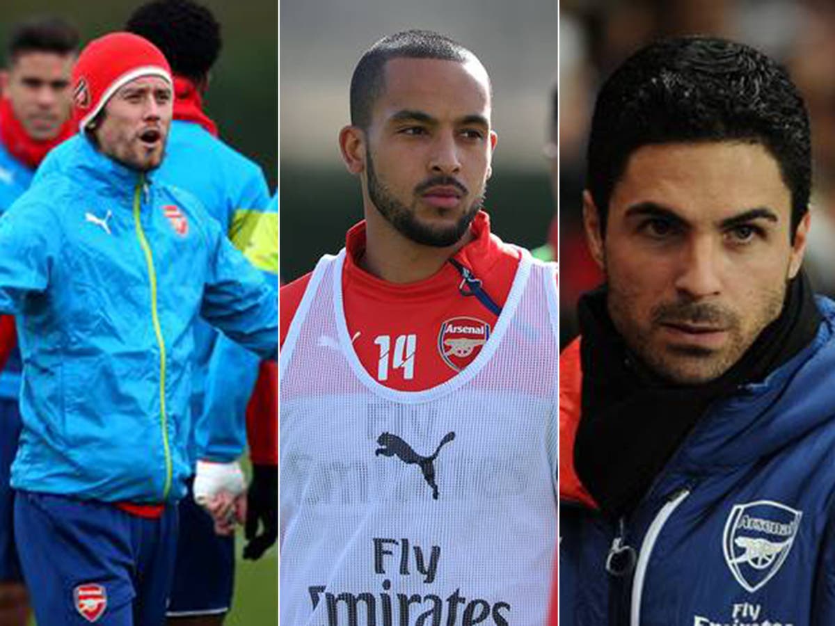 Theo Walcott, Mikel Arteta and Tomas Rosicky expected to extend stays