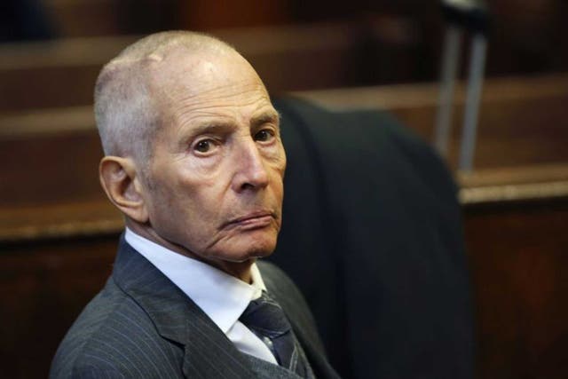 Robert Durst, the property heir charged with first-degree murder
