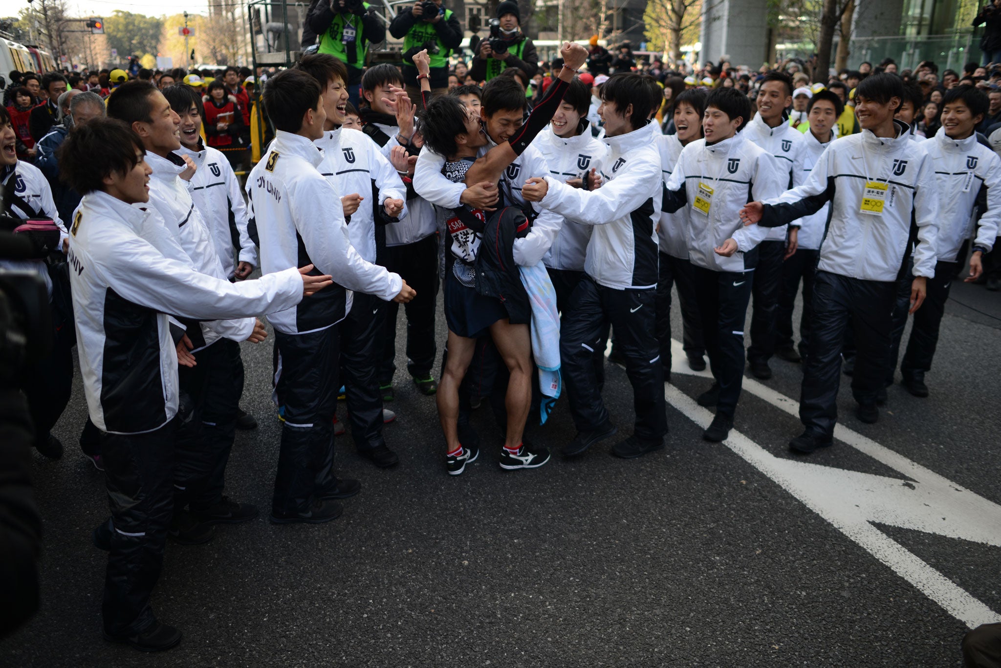 The Tokyo university team on winning the 2014 race