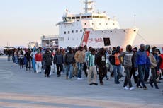 Migrants 'threw Christians overboard on Libya boat