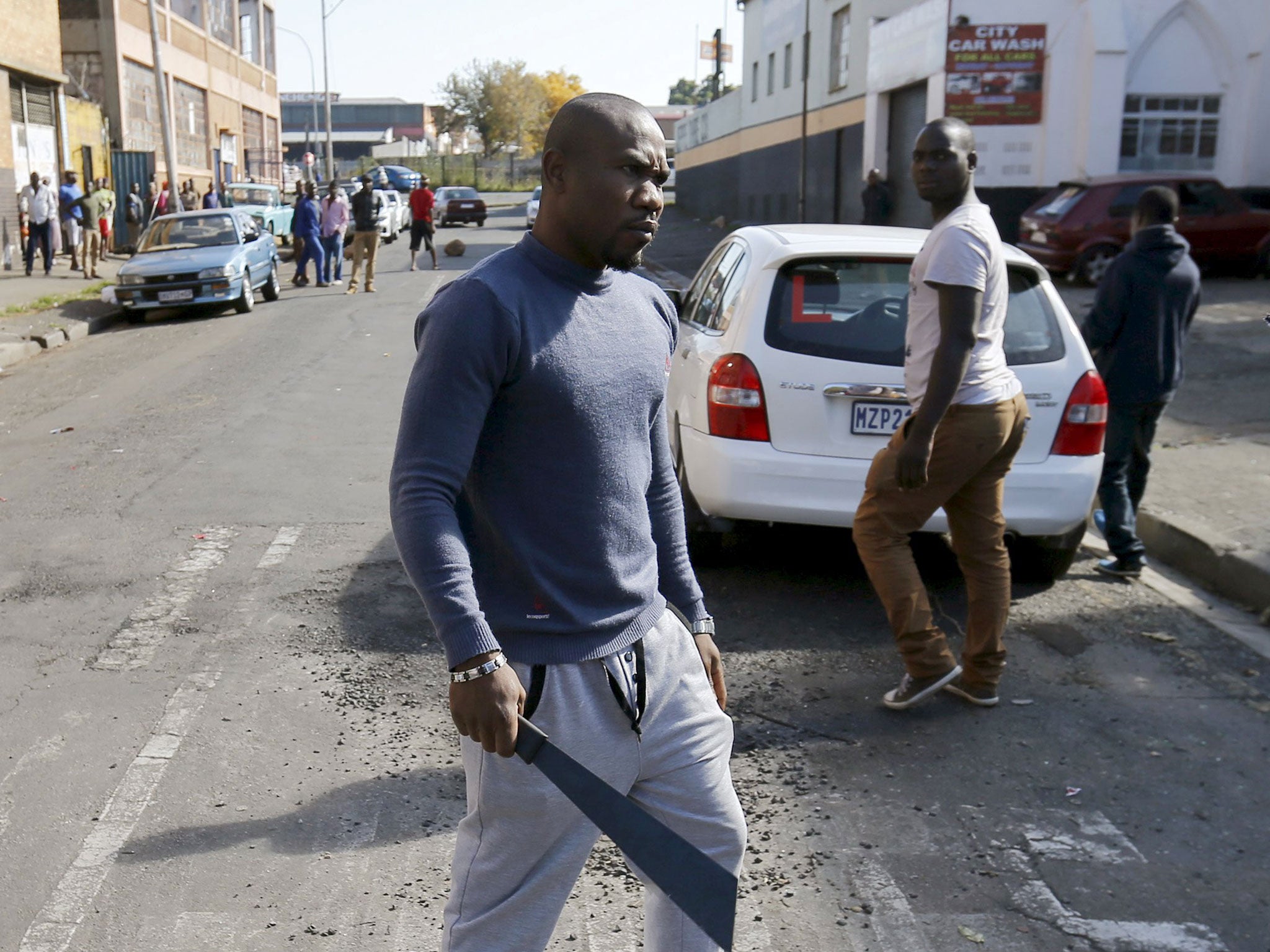 South Africa Xenophobic Attacks Shops Looted And Violence On Streets Of Johannesburg As 