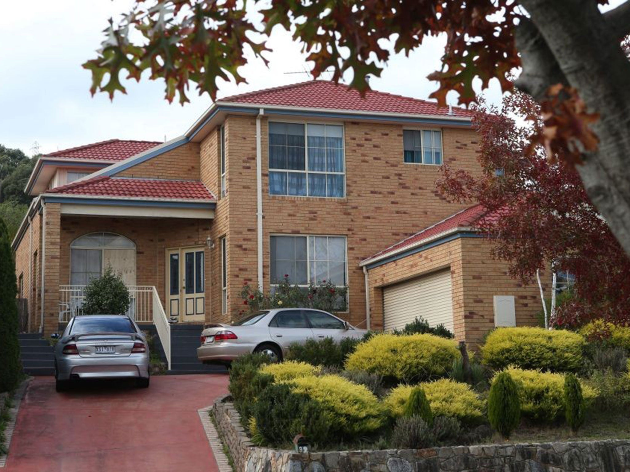 A House in Narre Warren, a suburb of Melbourne, where police made one of several arrest during terror raids in Melbourne on 18 April