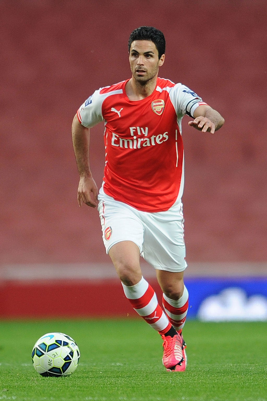 Mikel Arteta returned in an under-21s game earlier this month
