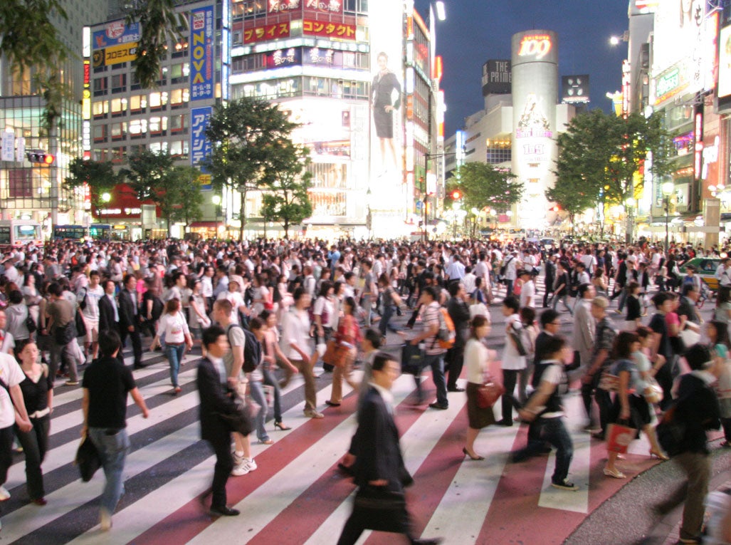 Japan's population is projected to fall dramatically in the next 50 years