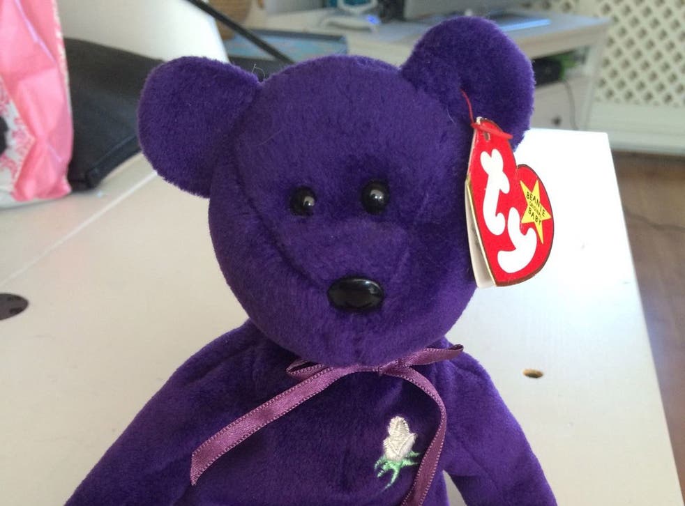 A Princess Diana beanie baby is up for sale on eBay at £62,500