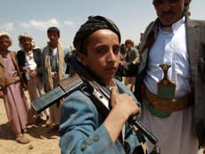 Meet Yemen's child soldiers who have forsaken books for Kalashnikovs