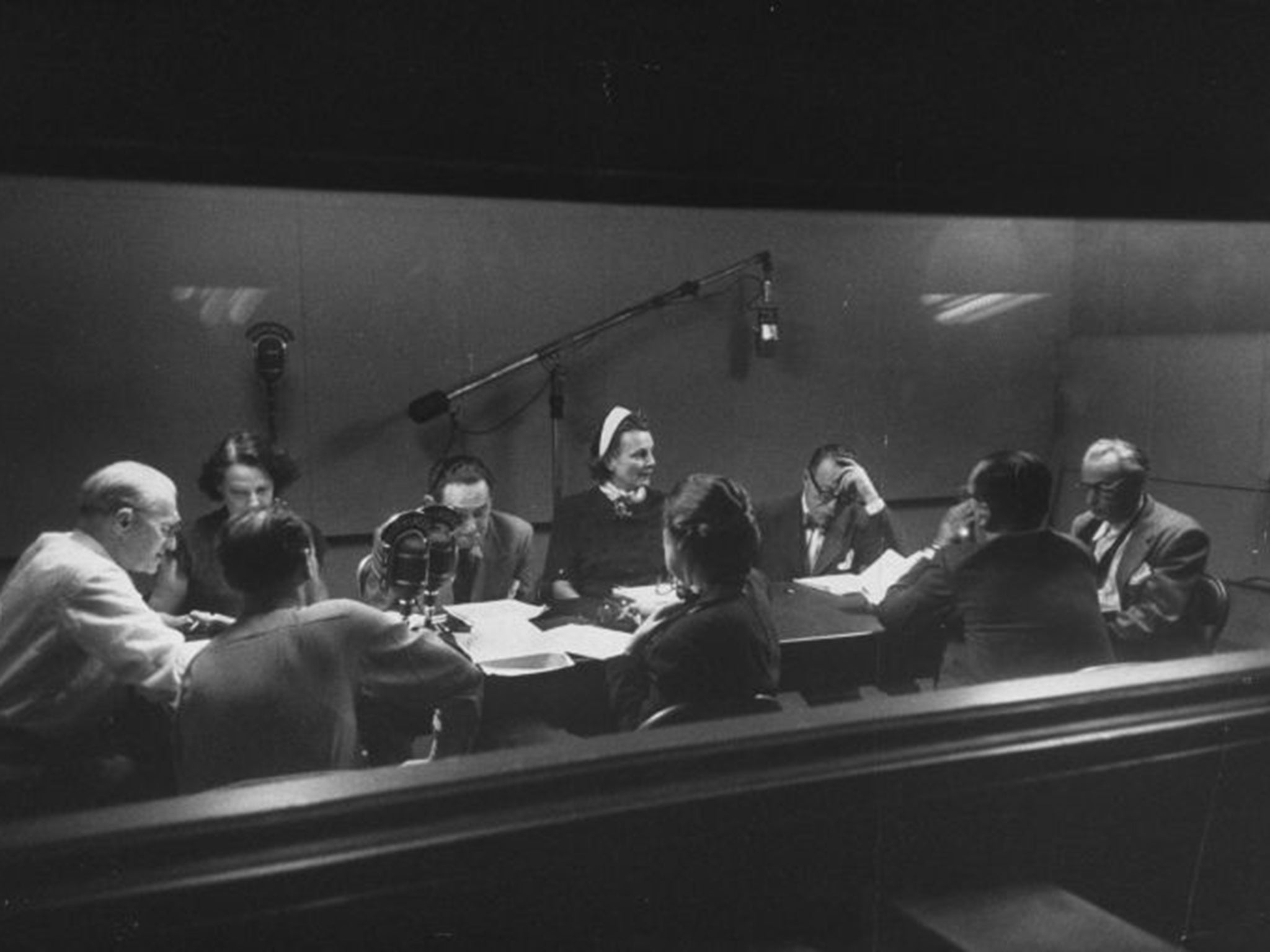Voice of America in 1951. VoA was founded in 1942 to counter Nazi and Japanese broadcasts