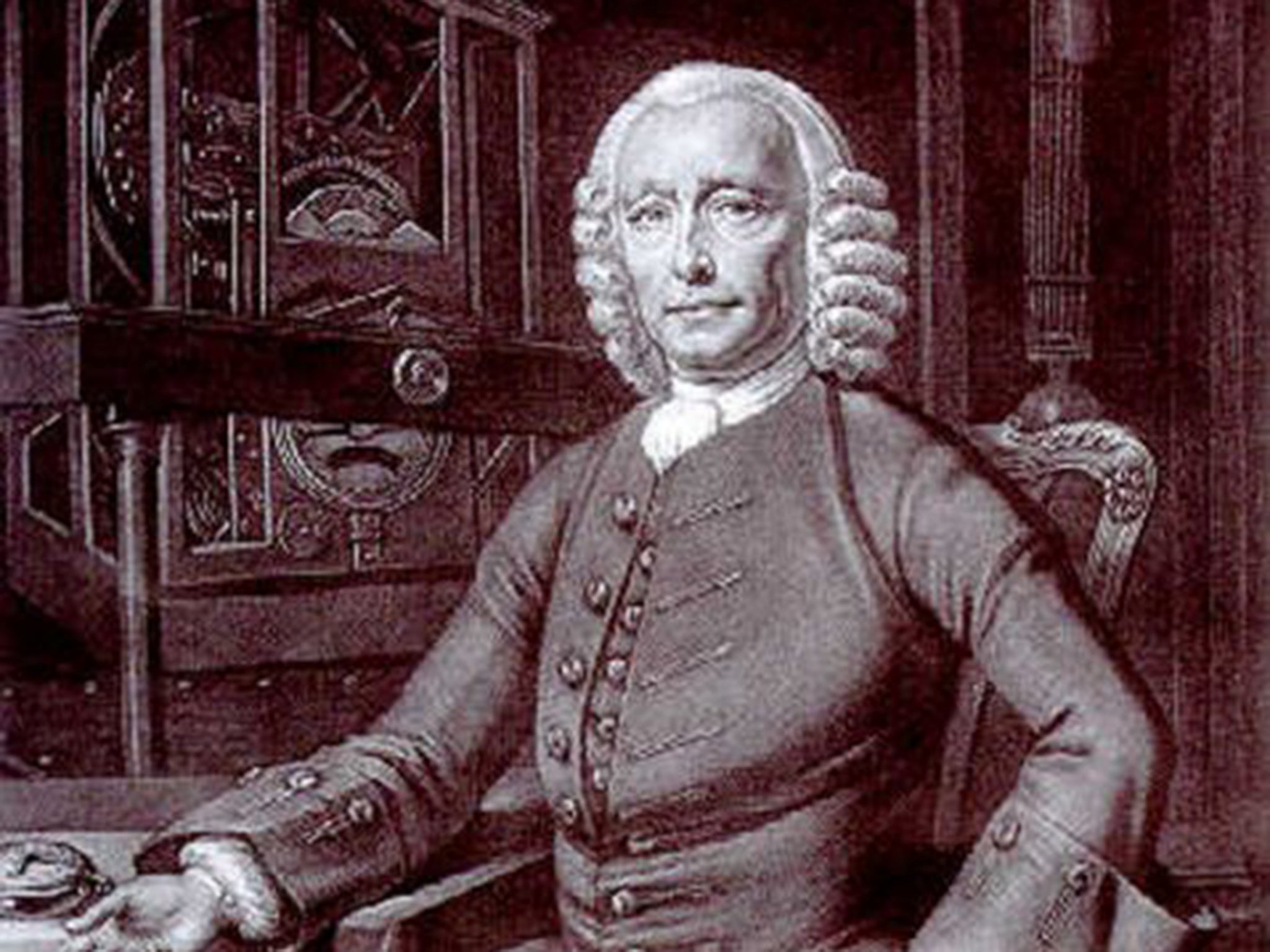 John Harrison, the 18th-century clock designer, and inventor of the clock