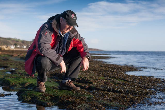 Howard Wood has devoted the past 30 years to helping animal life in the Clyde recover