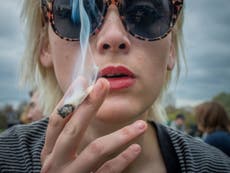 Marijuana users descend on London park for annual smoke-in