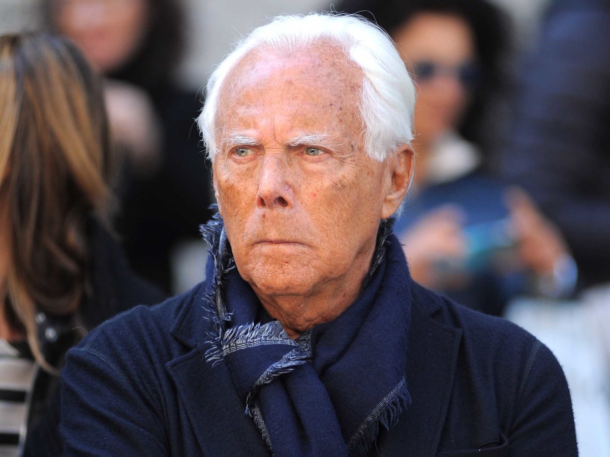 Giorgio Armani talks suits, disco and being one of the most celebrated  designers in the world