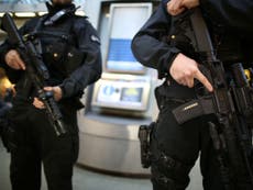 What is the anti-terror exercise in London?