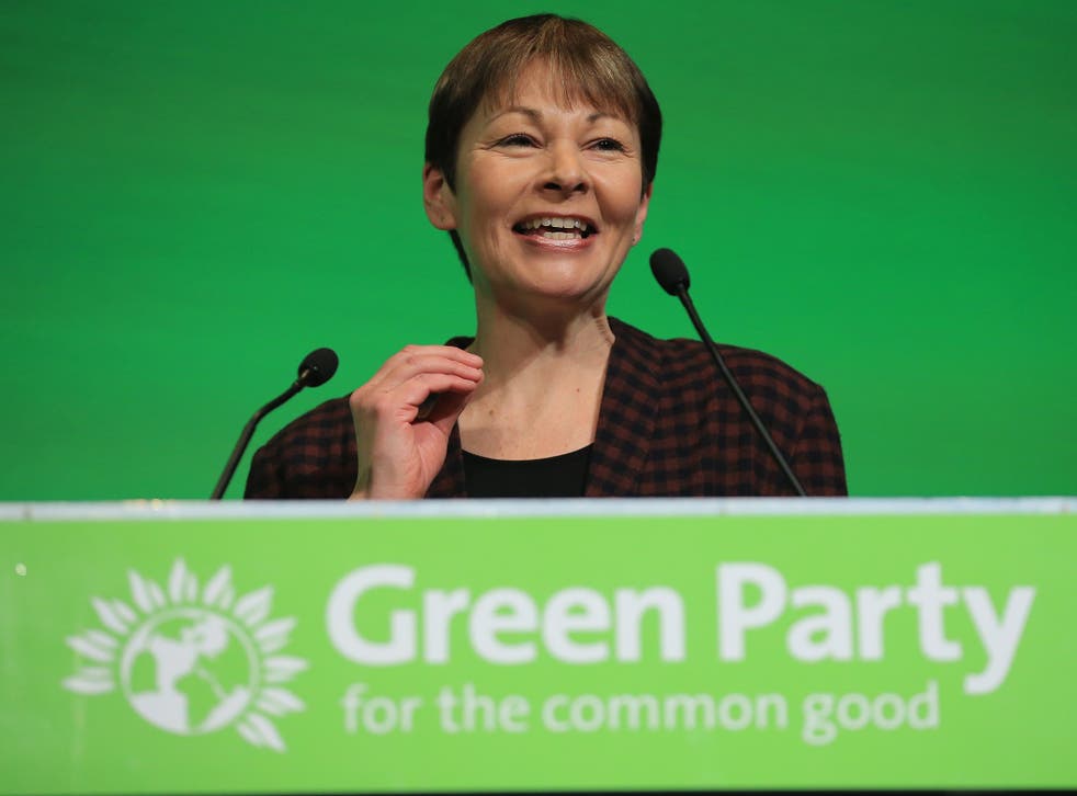 The Green Party's Caroline Lucas is defending the Brighton Pavilion seat