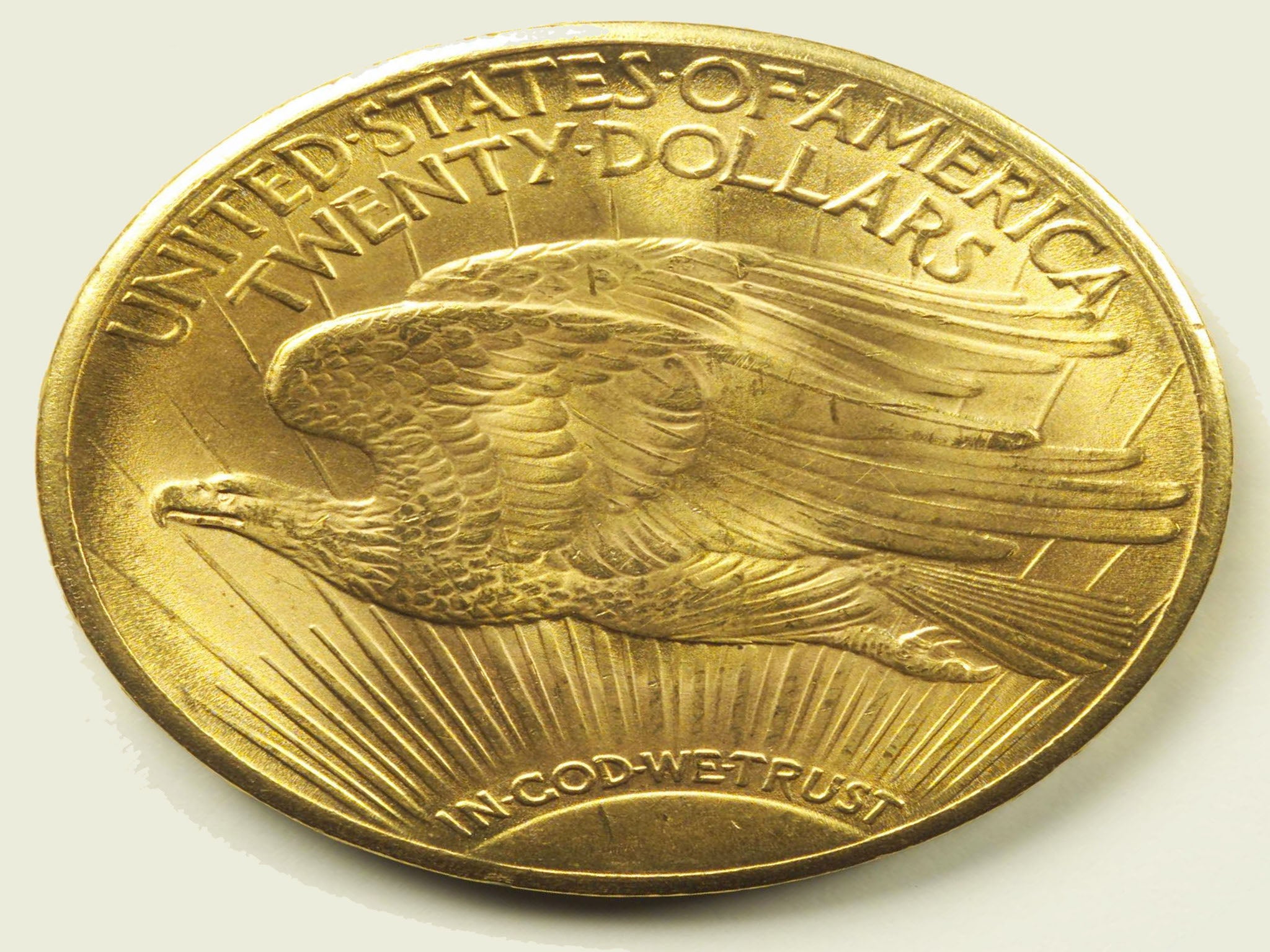In 2002 a 1933 Double Eagle coin sold for $7.6m