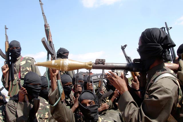 Al-Shabaab are suspected to be responsible (file picture) 
