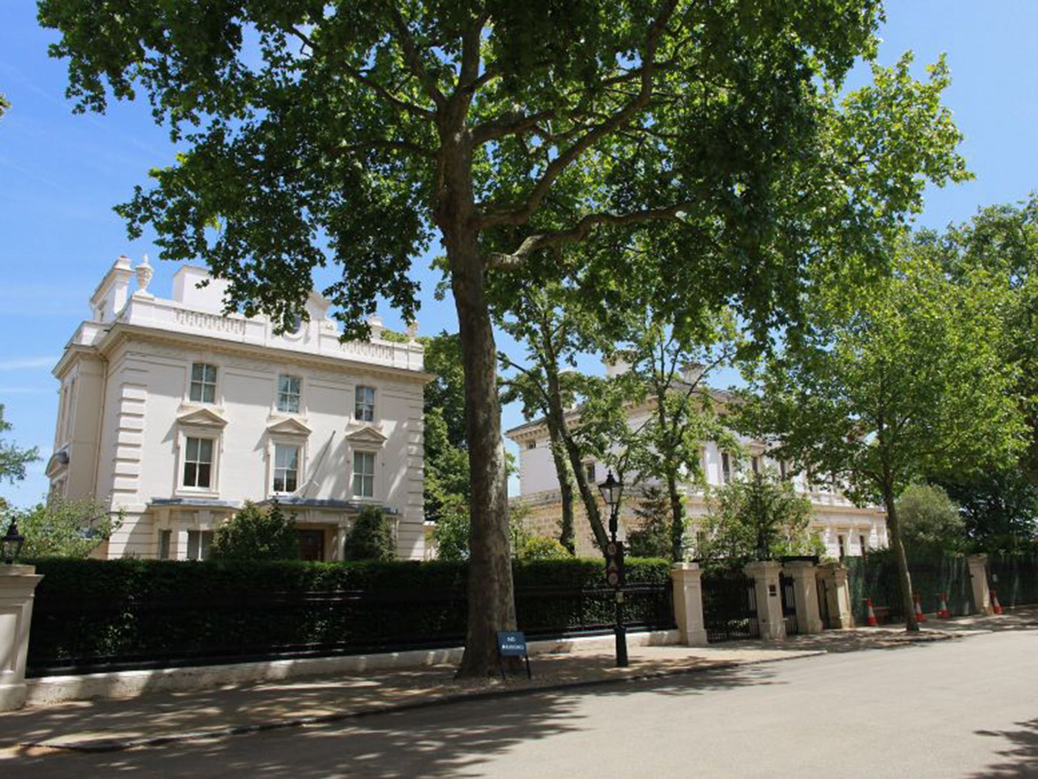 While Kensington & Chelsea is home to Britain’s most expensive street, Kensington Palace Gardens, left, there are pockets of deprivation in the constituency