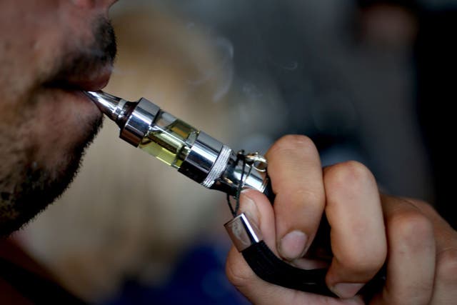 Regular users of refillable tank e-cigs were much more likely to quit smoking, the survey found (AFP/Getty)