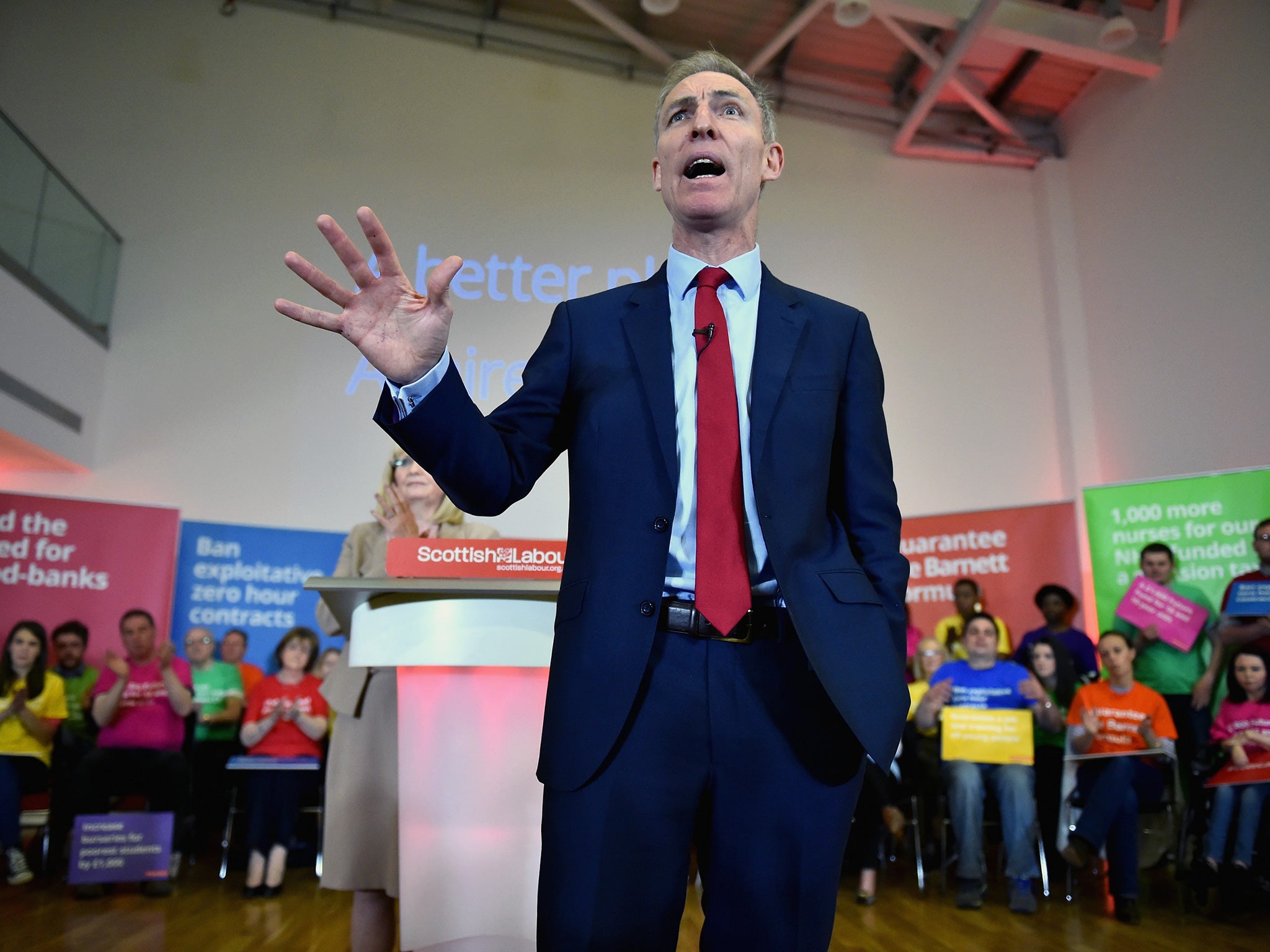 Labour’s Scottish leader has gone down-market and bare-knuckle in the build-up to the election