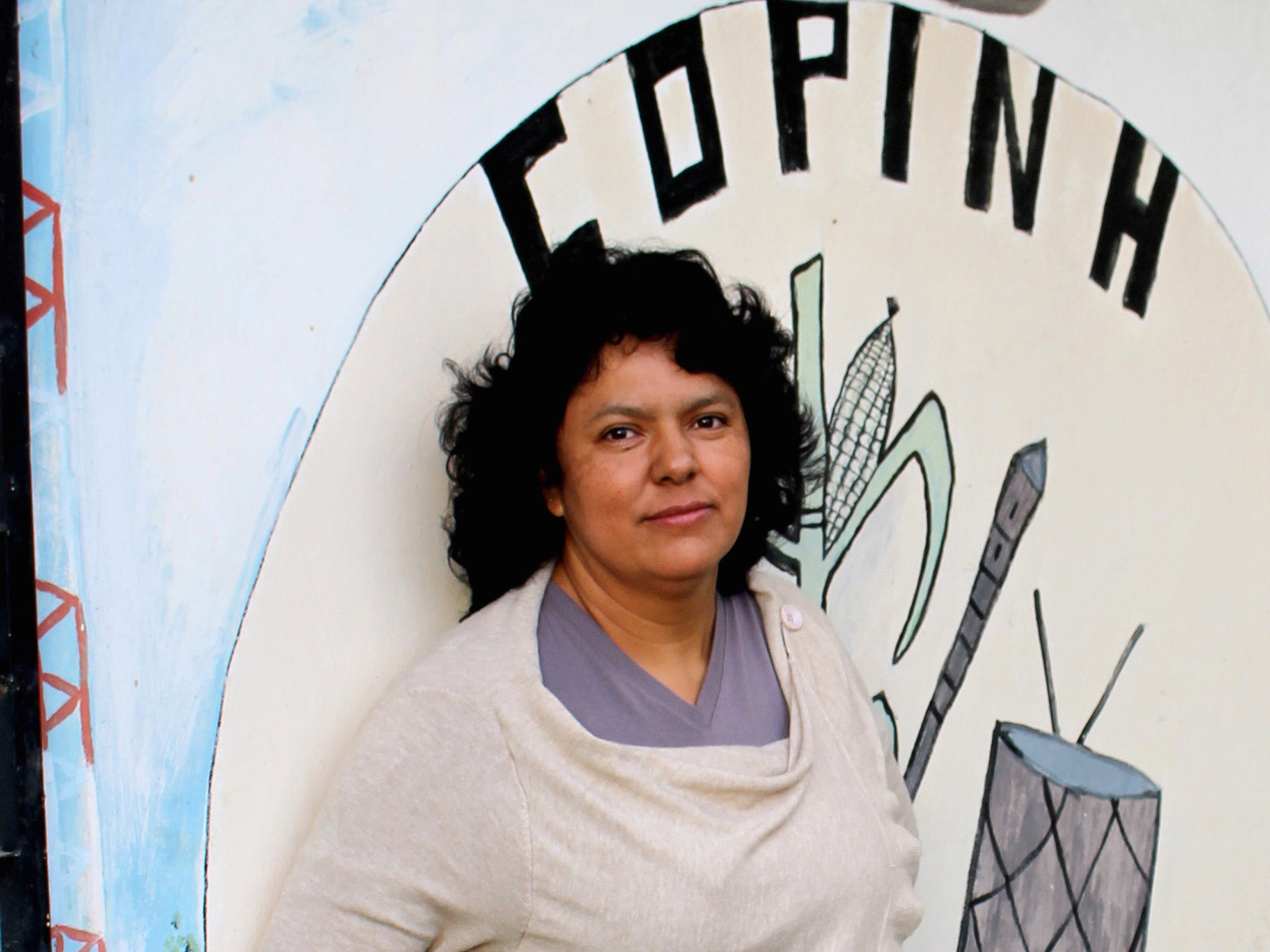 Berta Caceres was recently awarded the Goldman Environmental Prize