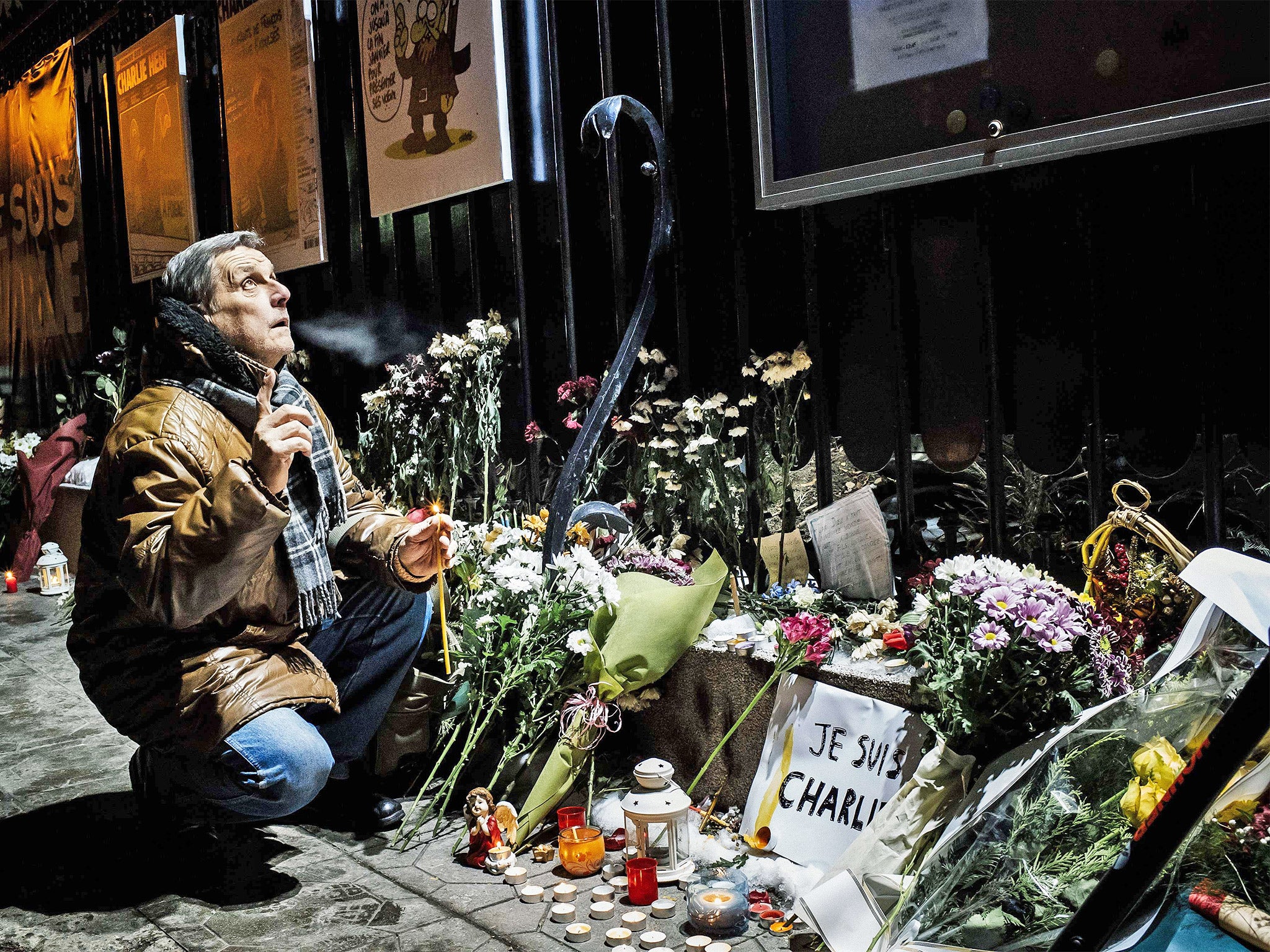 Respects paid at the French Embassy in Sofia (Getty)